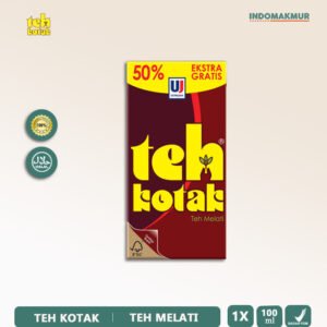 IDM - Teh Kotak Rasa 300ml - 1 Dus Isi 24 pcs - Apel / Lemon / Melati