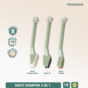 IDM - ALAT SIKAT KOMPOR 3 IN 1 MULTIFUNGSI