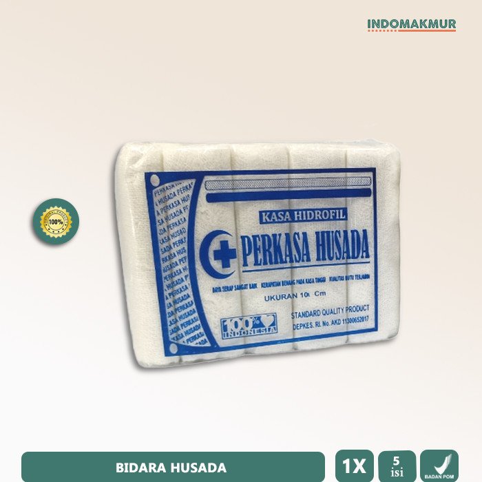 IDM - Kasa Steril Hidrofil Lipat Bidara Husada Isi 5 pcs