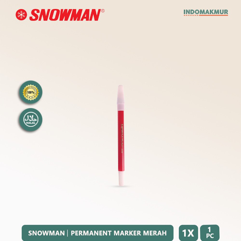 IDM - Snowman Spidol PW 1A - Alat Tulis