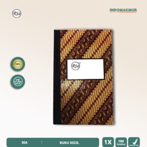 IDM - Ria Buku Tulis Hardcover - Buku Folio