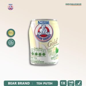 BEAR BRAND susu kaleng 140ml - Malt putih (draft) - "Teh Putih"
