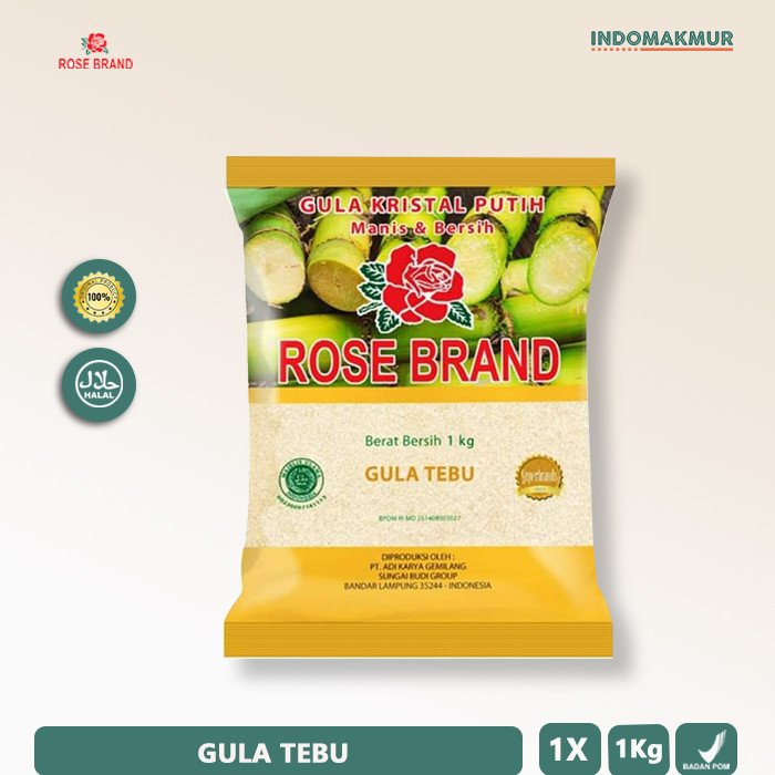 IDM - Gula Kristal Putih Gunung Madu 1Kg/Gula Pasir / Gula